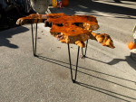Beautiful old growth live edge table