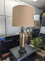 32" Bronze Contemporay Table Lamp