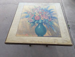 Antique 29" Sq. Coffee/Side Table