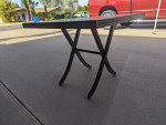 Antique 29" Sq. Coffee/Side Table