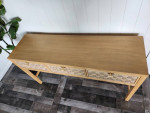 LIKE NEW - Unique Entry Table / Console Table with 3 drawer space
