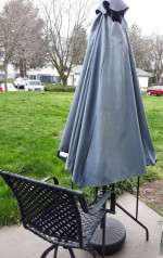 Jearey 10ft Patio Umbrella (table w/chair optional)