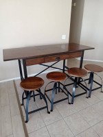 Wood Table Set