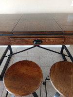 Wood Table Set