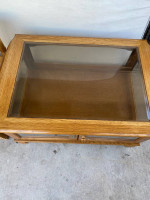coffee table and 2 end tables