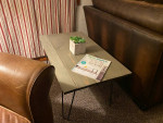 Coffee Table.    Rustic mid-century modern
