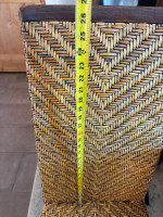 4 rattan dining chairs ( not table)