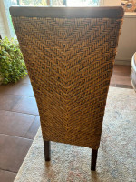 4 rattan dining chairs ( not table)