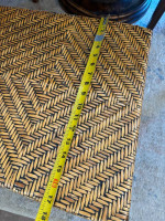 4 rattan dining chairs ( not table)