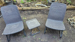Yard Chairs and table