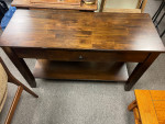 Roby’s Kona sofa table/ entertainment table