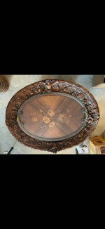Early Victorian cherubs hand carved tea or coffee table beautiful