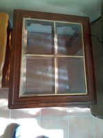 Side/End Table with glass top