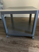 IKEA side table with caster