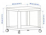 IKEA side table with caster