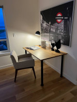 Solid real wood. Dining Table and Stools or Desk?