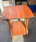 Modern End Table DHF NAT. Very sturdy end table.