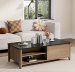 Firm Price! Brand New in a Box Modern Two Drawer Coffee Table