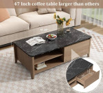 Firm Price! Brand New in a Box Modern Two Drawer Coffee Table