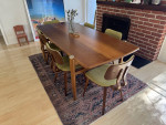 Anthropologie Mid Century Dining Table and Chairs $1100.00