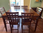 High top Dining Table & Buffet
