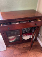 High top Dining Table & Buffet