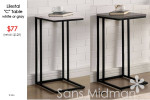 NEW IN BOX! Frazier Park Cherry Finish  Table Collection! $297