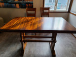 Brand New Counter Height Extendable Dining Table