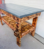 Outdoor Bar Table 72x36in
