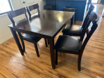 Wood Dining room Table dark