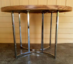 ASHLEY DINETTE ROUND TABLE LIKE NEW VERY CLEAN RETAILS $800 SELL $40