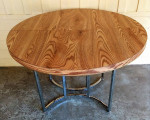 ASHLEY DINETTE ROUND TABLE LIKE NEW VERY CLEAN RETAILS $800 SELL $40