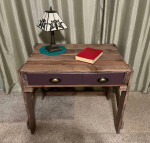 Rustic new nightstand or many use table solid pine sell $35 paid $200