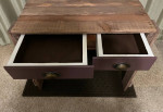 Rustic new nightstand or many use table solid pine sell $35 paid $200