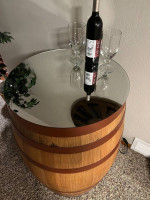 Wine Barrel Infinity Table