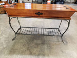 Beautiful Raymour & Flanigan storage console table