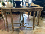Champagne Gold Console Table ( V )