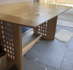 Classic Wood table /Desk with extension