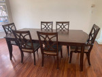 Dining Room Set Dining Table with 6 chairs