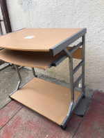 Computer Desk Table with Keyboard and Mouse Drawer