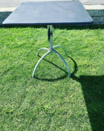 Mid Century  Modern Emu Italy Metal Folding Flip Table Patio Furniture