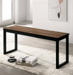 Brand New Space Saving Sturdy Dining Set Table And 2 Benches 3 pc Set