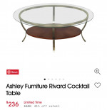 Coffee & End Table Set