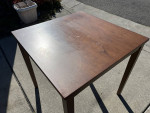 Small WOOD Table | Kitchen Table | Dining Room Table | Card Table