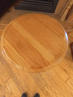 Solid Oak Wood Table