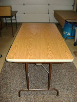Wood Folding Table Folding Leg Table