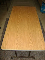 Wood Folding Table Folding Leg Table