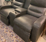 Leather Sofa and Loveseat Set