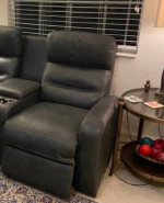 Leather Sofa and Loveseat Set