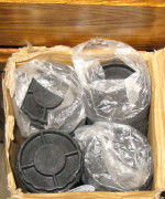 *NEW* 28" Black Table Leg Set (4)